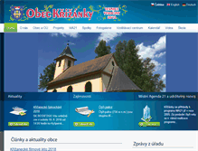 Tablet Screenshot of obeckrizanky.cz